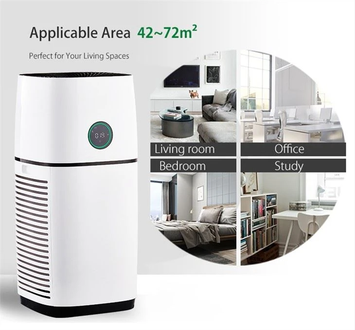 BKJ-500 OEM Support Customer Air Purifier With HEPA
