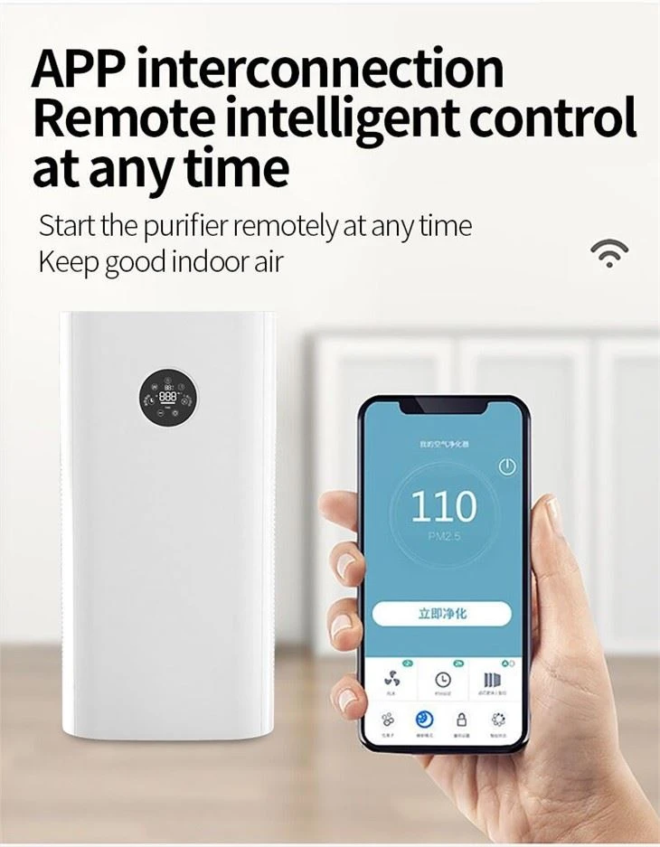 BKJ-90B Large Air Display Home Air Purifier