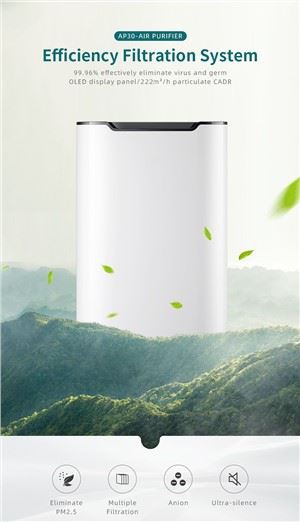 2022 Kiina Air Puriifer -ilma-anturin ilmaisin Ilma raikas