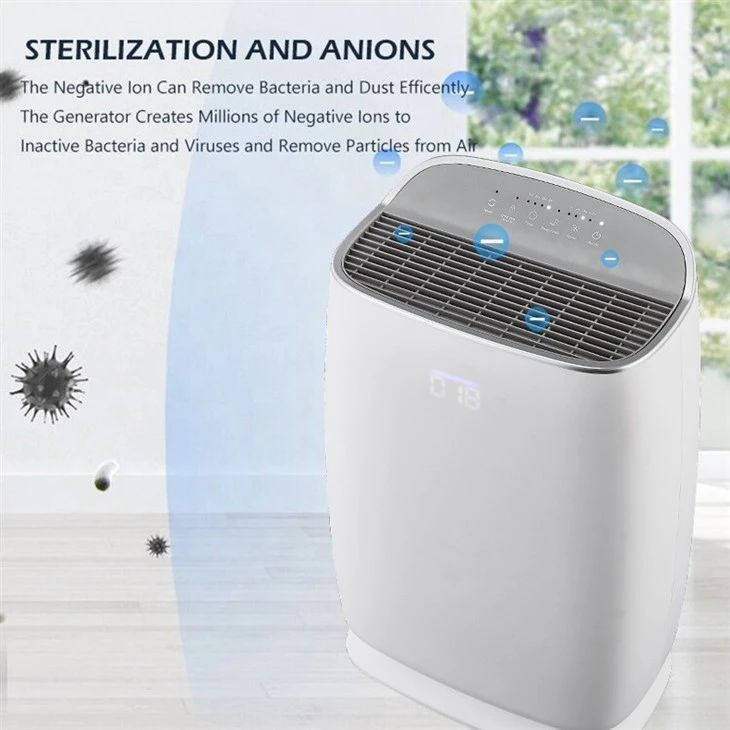BKJ-16A Air Quality Display Efficiency Air Purifier
